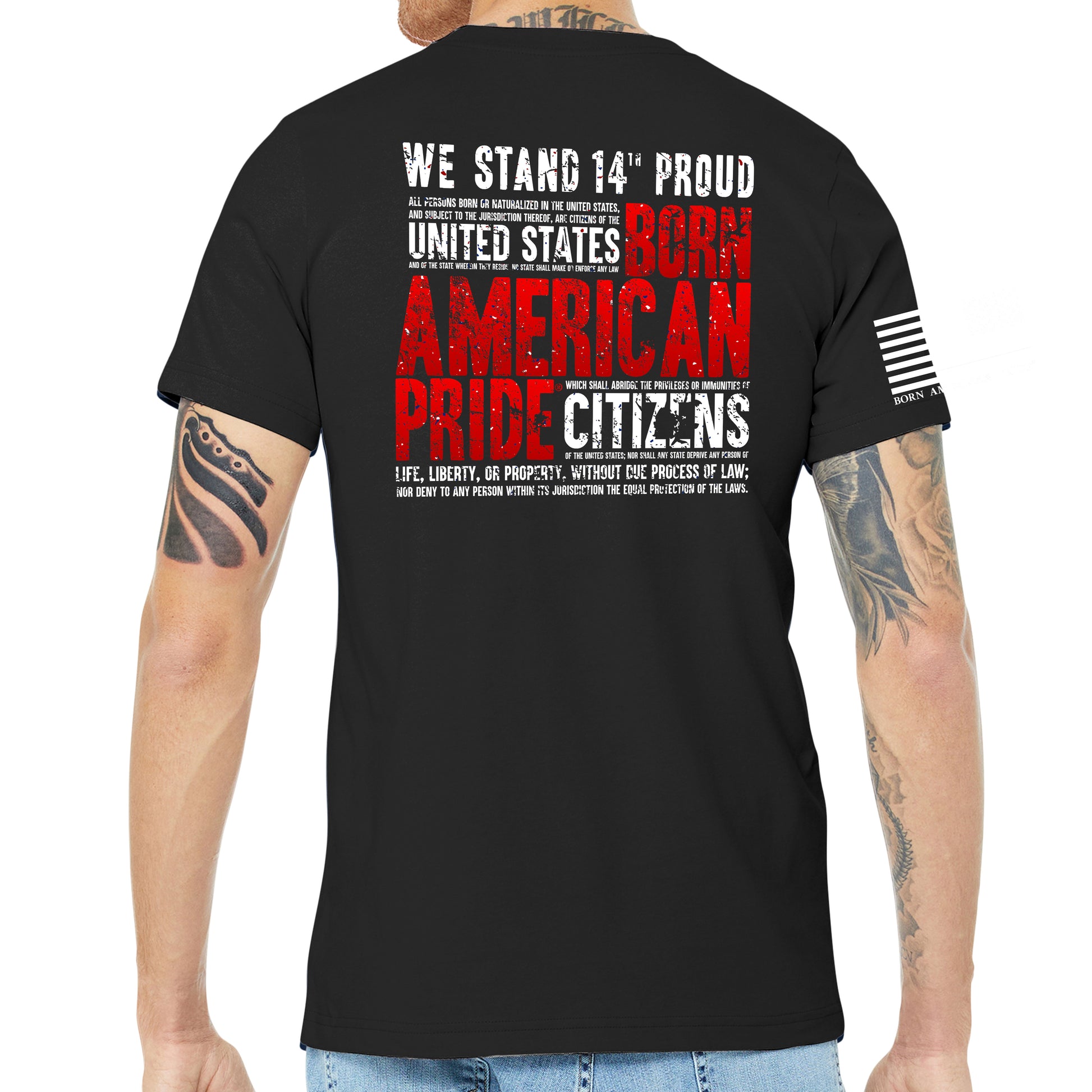 14th Amendment Citizen Shirt – Born American Pride